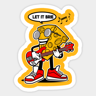 BRIE ROCKSTAR Sticker